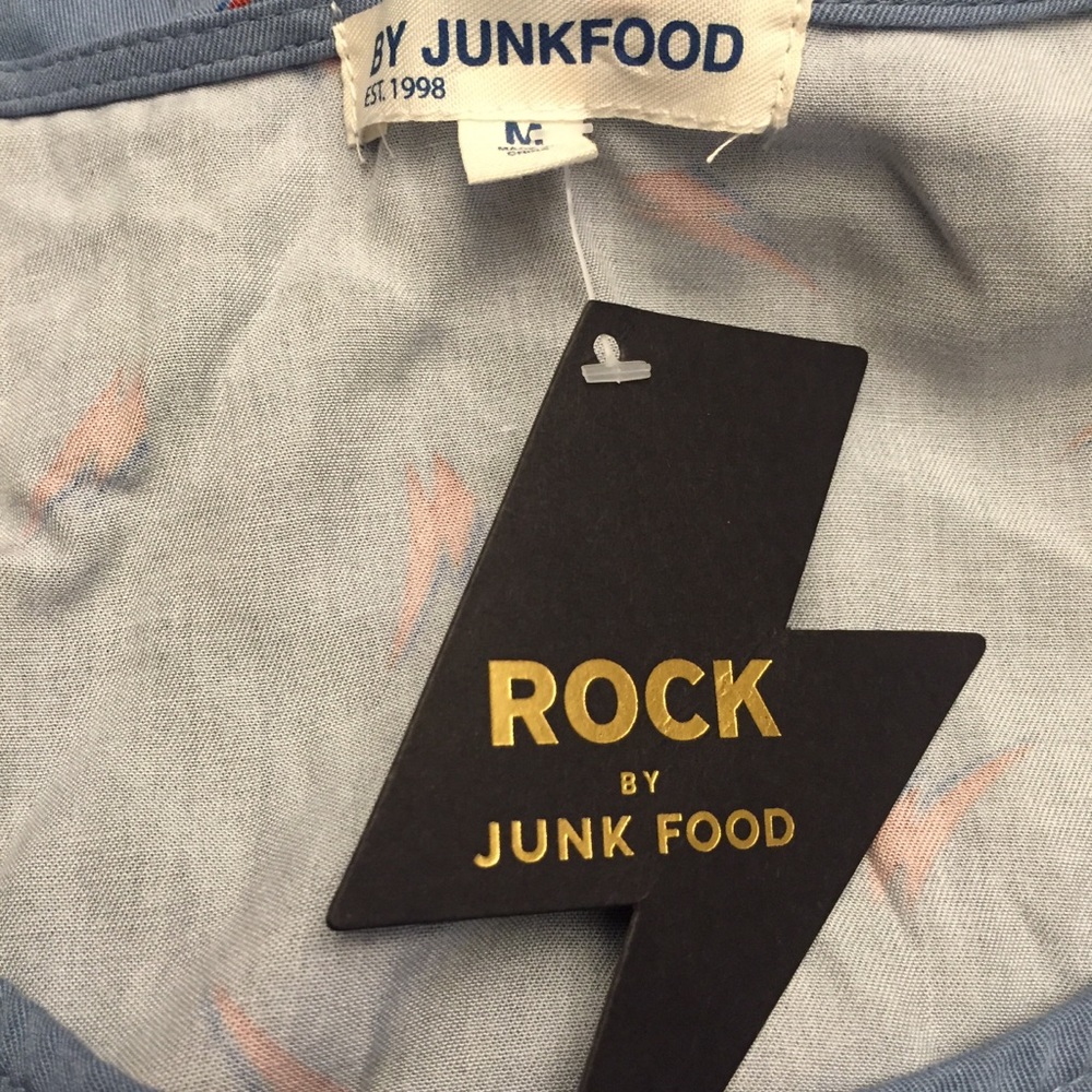 Junk Food Lightning Bolt David Bowie Dress - Picture 5 of 8